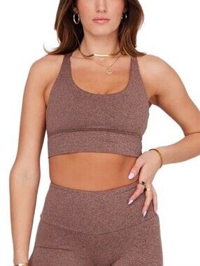 NWT Onzie Eco Luxe Bra Xs Mocha